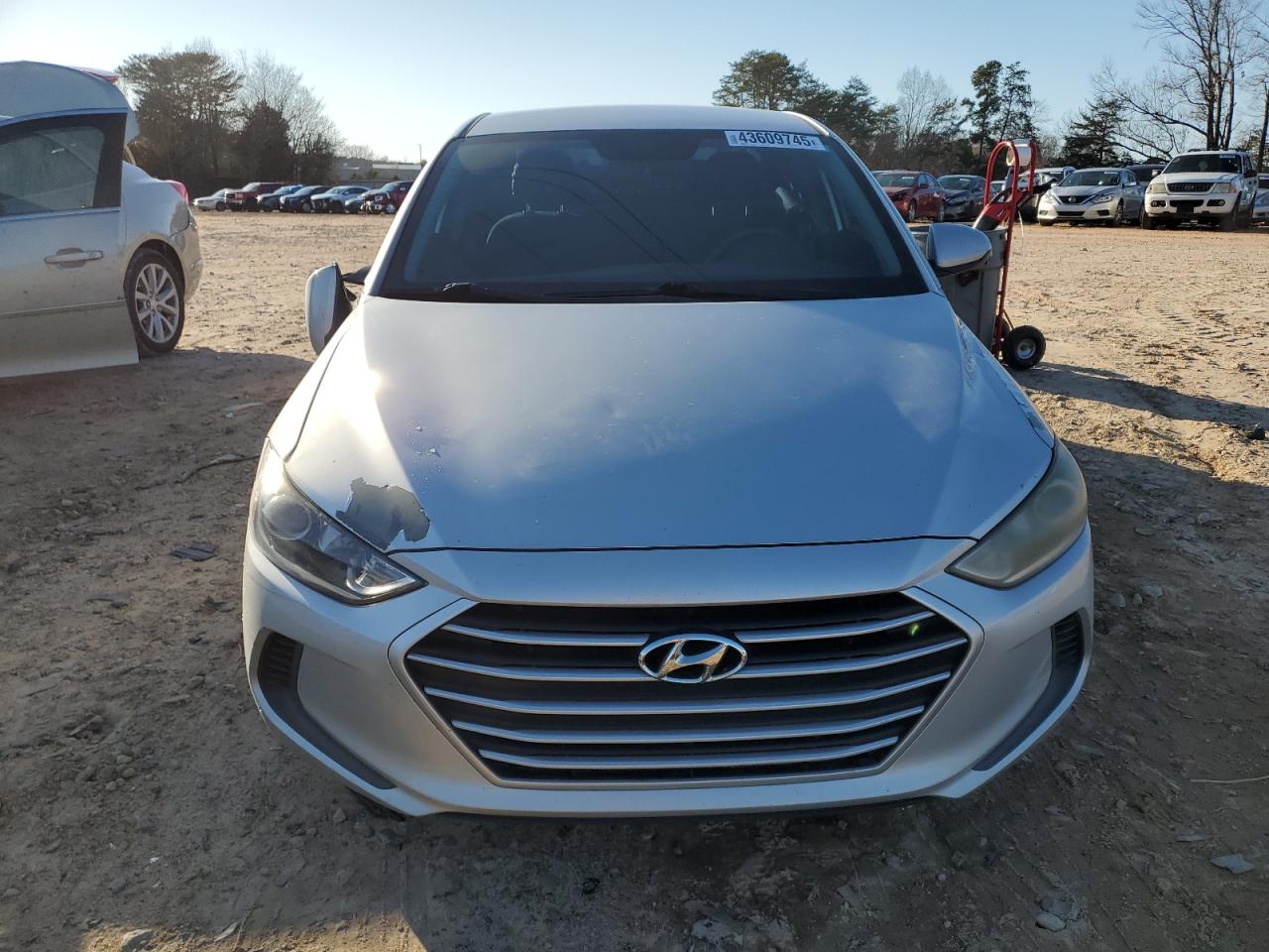2018 Hyundai Elantra VIN 5NPD84LF4JH330035 Copart auction photo, all over damage thumbnail 5