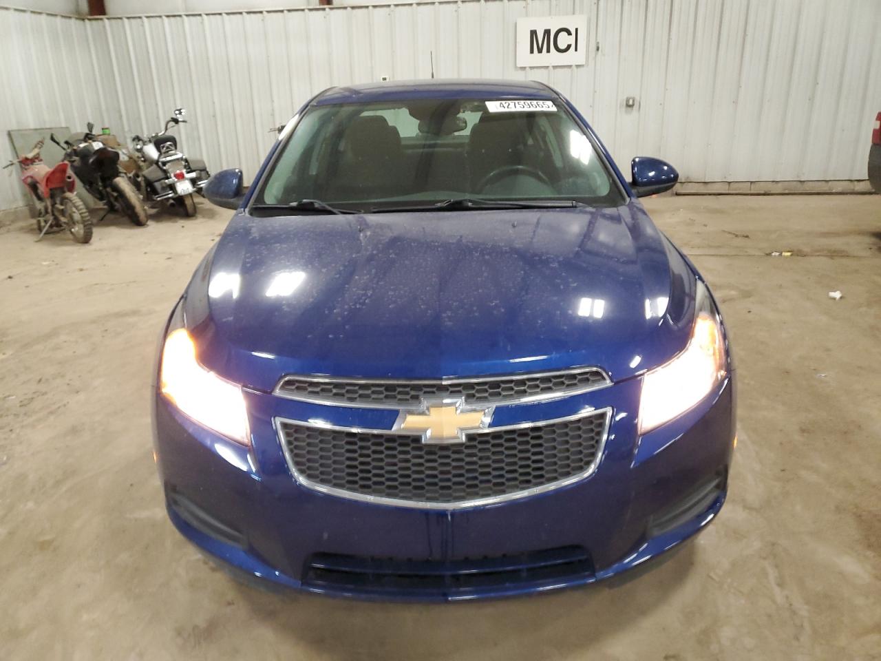 2012 Chevrolet Cruze VIN 1G1PF5SC2C7400454 Copart auction photo, front end / side damage thumbnail 5