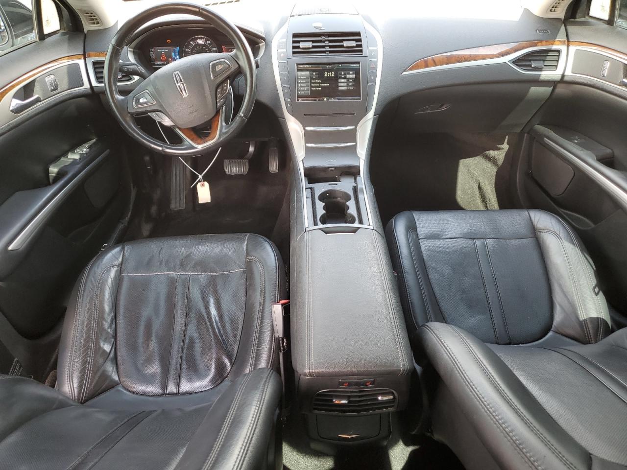 2015 Lincoln MKZ VIN 3LN6L2LU4FR603288 Copart auction photo, rear end damage thumbnail 8