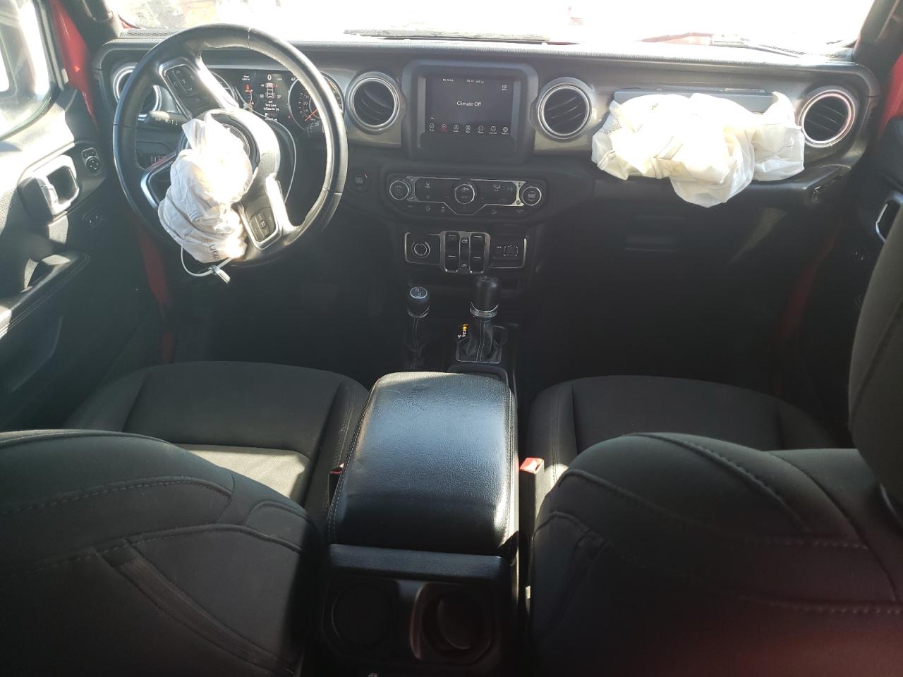 2018 Jeep Wrangler VIN 1C4HJXEG5JW310819 Copart auction photo, front end / undercarriage damage thumbnail 8