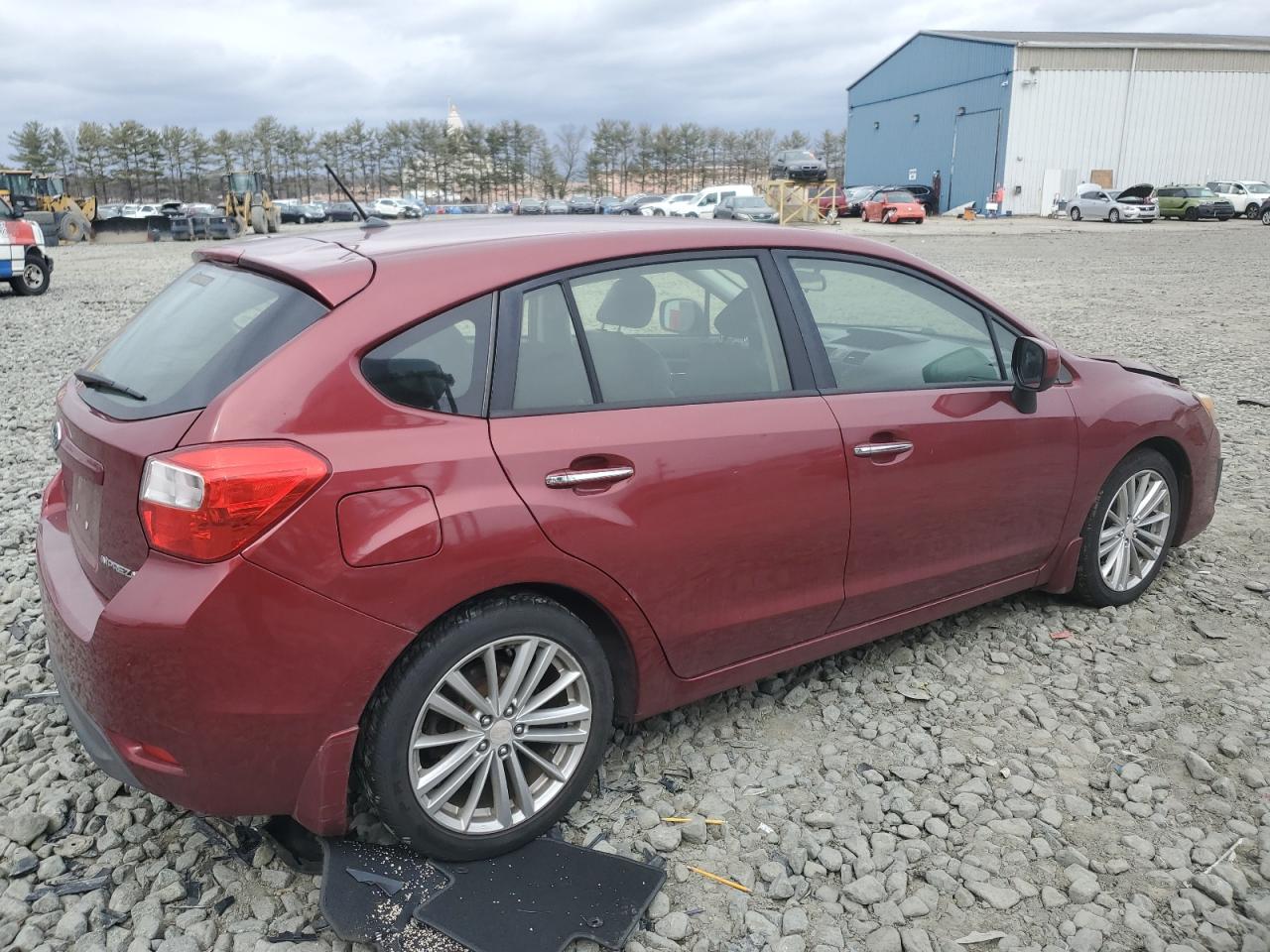 2014 Subaru Impreza VIN JF1GPAG68E8295079 Copart auction photo, front end damage thumbnail 3