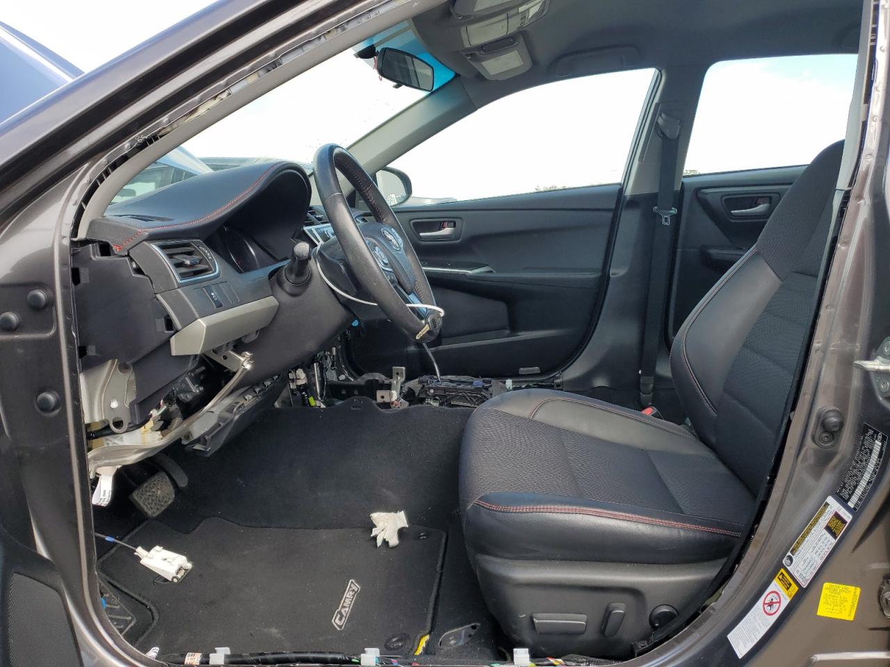 2017 Toyota Camry VIN 4T1BF1FKXHU429491 Copart auction photo, mechanical damage thumbnail 7