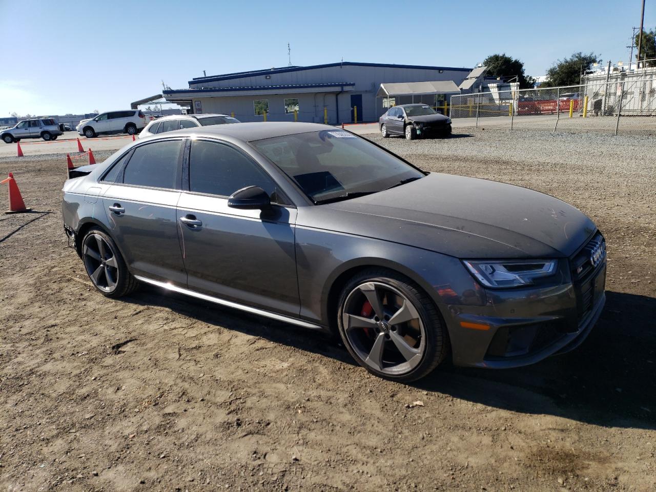2019 Audi RS4 VIN WAUB4AF47KA006630 Copart auction photo, rear end damage thumbnail 4