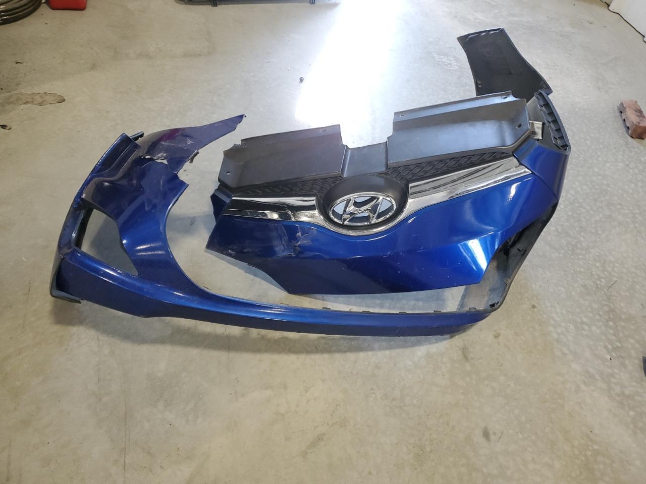 2014 Hyundai Veloster VIN KMHTC6AE0EU199869 Copart auction photo, front end damage thumbnail 12