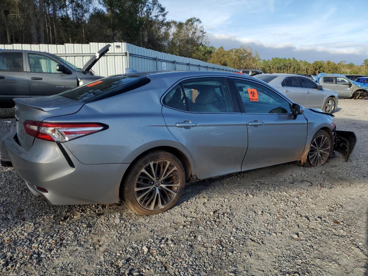 2020 Toyota Camry VIN 4T1G11AK8LU350437 Copart auction photo, rollover damage thumbnail 3