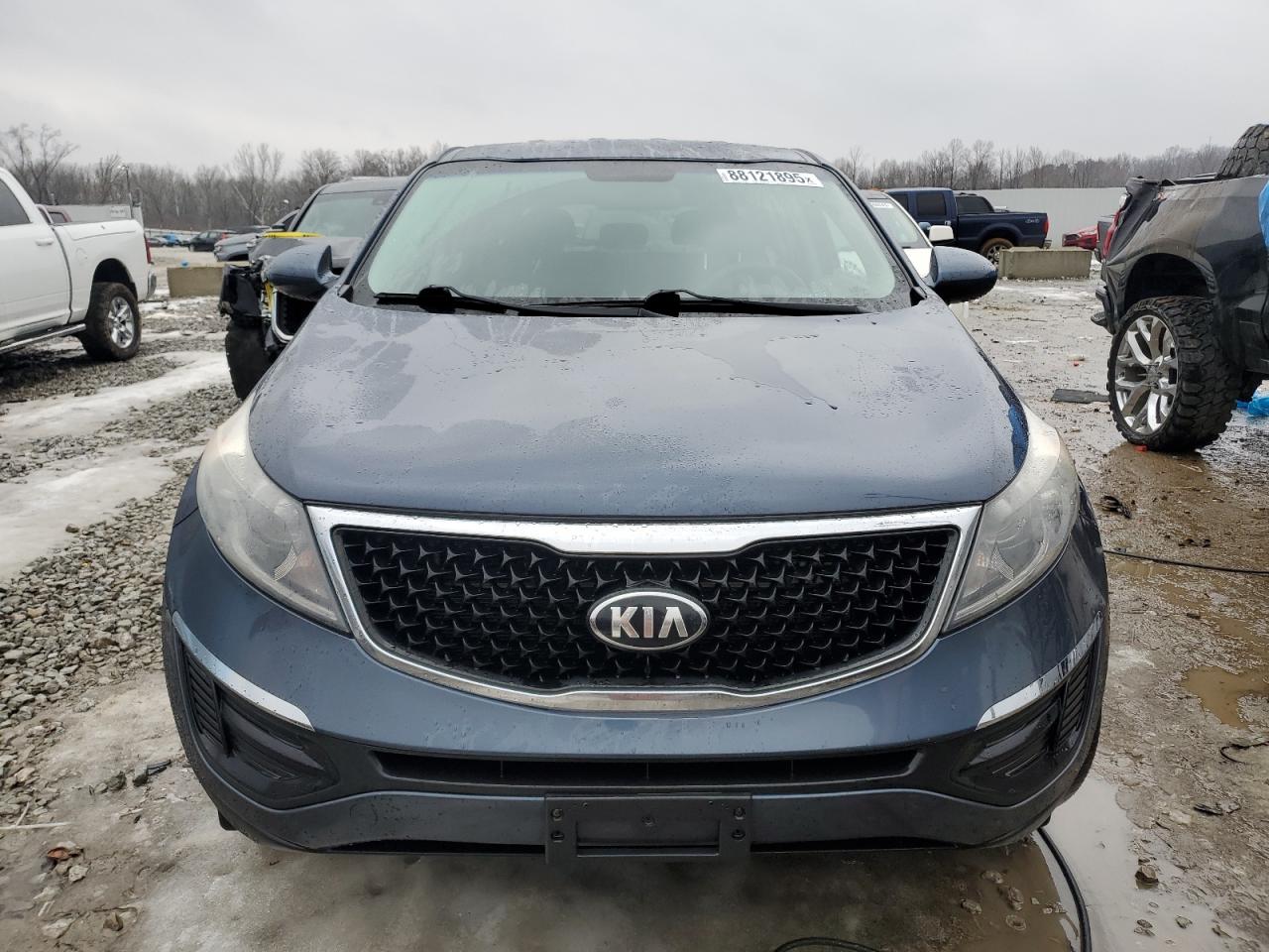 2015 KIA Sportage VIN KNDPBCACXF7703219 Copart auction photo, rear end damage thumbnail 5