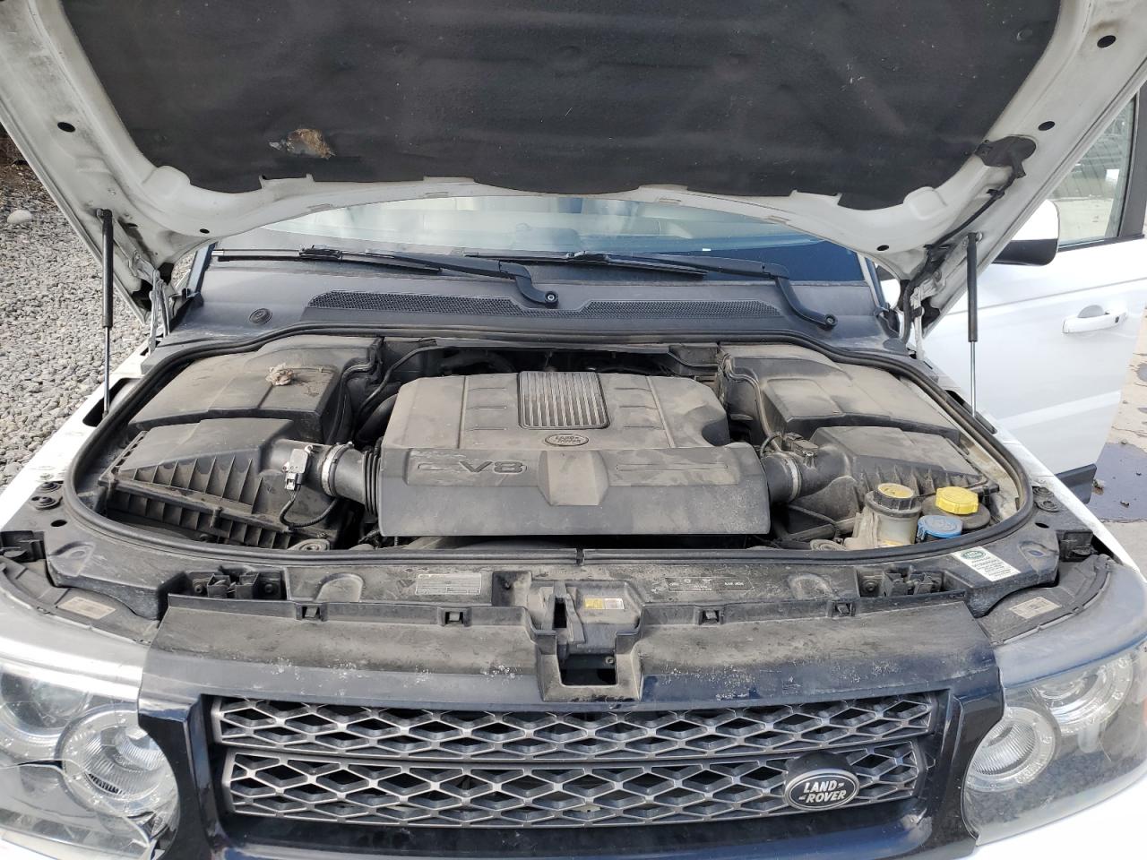 2013 Land Rover Range Rover VIN SALSF2D41DA800041 Copart auction photo, side / front end damage thumbnail 12