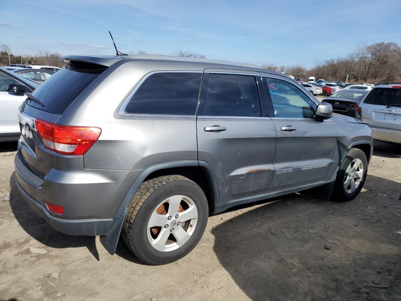 2012 Jeep Grand Cherokee VIN 1C4RJFAG3CC332830 Copart auction photo, side damage thumbnail 3