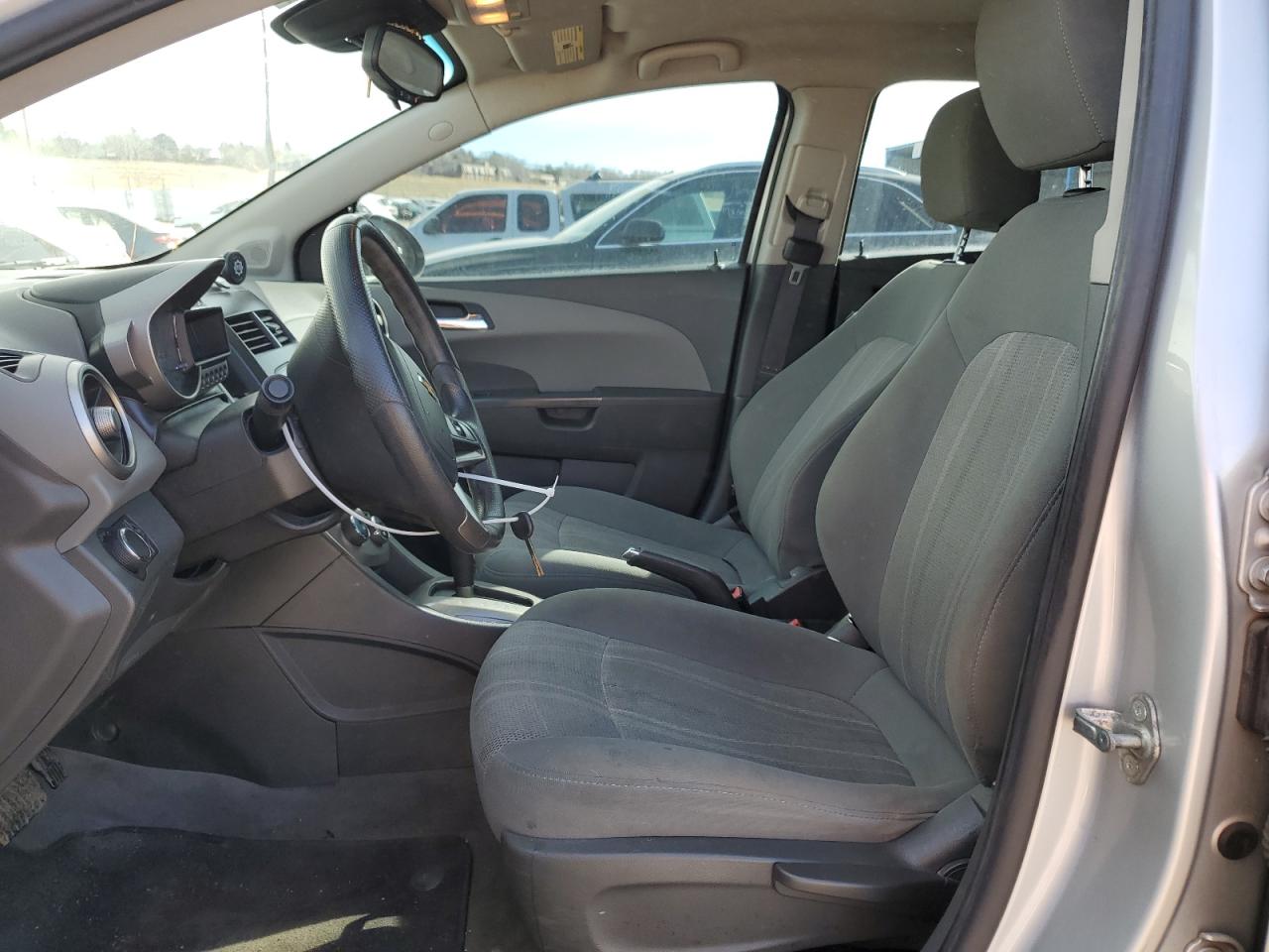 2013 Chevrolet Sonic VIN 1G1JC6SH6D4139025 Copart auction photo, front end damage thumbnail 7