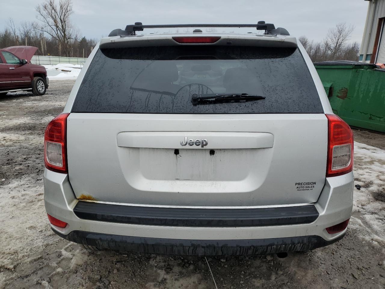 2011 Jeep Compass VIN 1J4NT1FA8BD289556 Copart auction photo, front end damage thumbnail 6