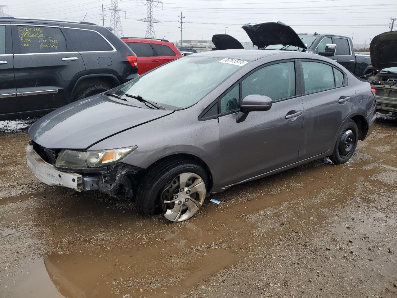 2014 Honda Civic VIN 19XFB2F51EE217137