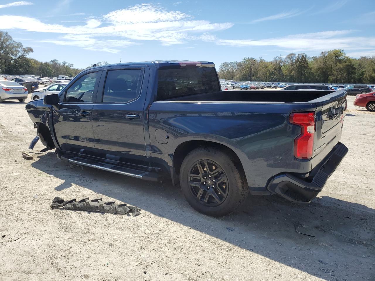 2023 Chevrolet Silverado VIN 2GCUDEED3P1102891 Copart auction photo, front end / rear end damage thumbnail 2