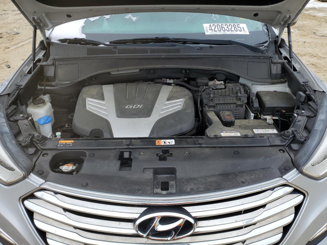 2016 Hyundai Santa Fe VIN KM8SM4HF2GU140336 Copart auction photo, side / all over damage thumbnail 14