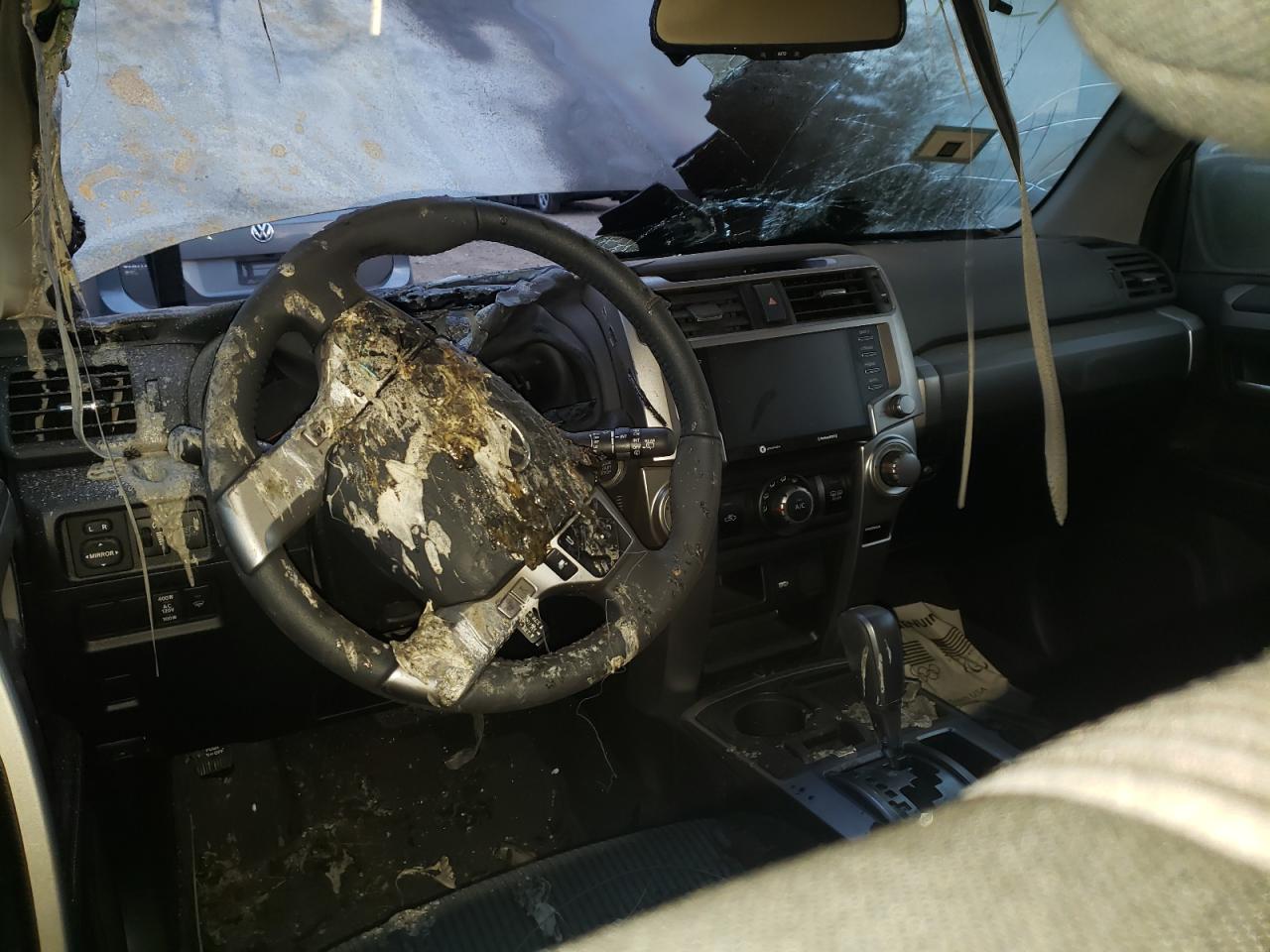 2022 Toyota 4Runner VIN JTEEU5JR8N5273276 Copart auction photo, burn - engine / burn - interior damage thumbnail 8