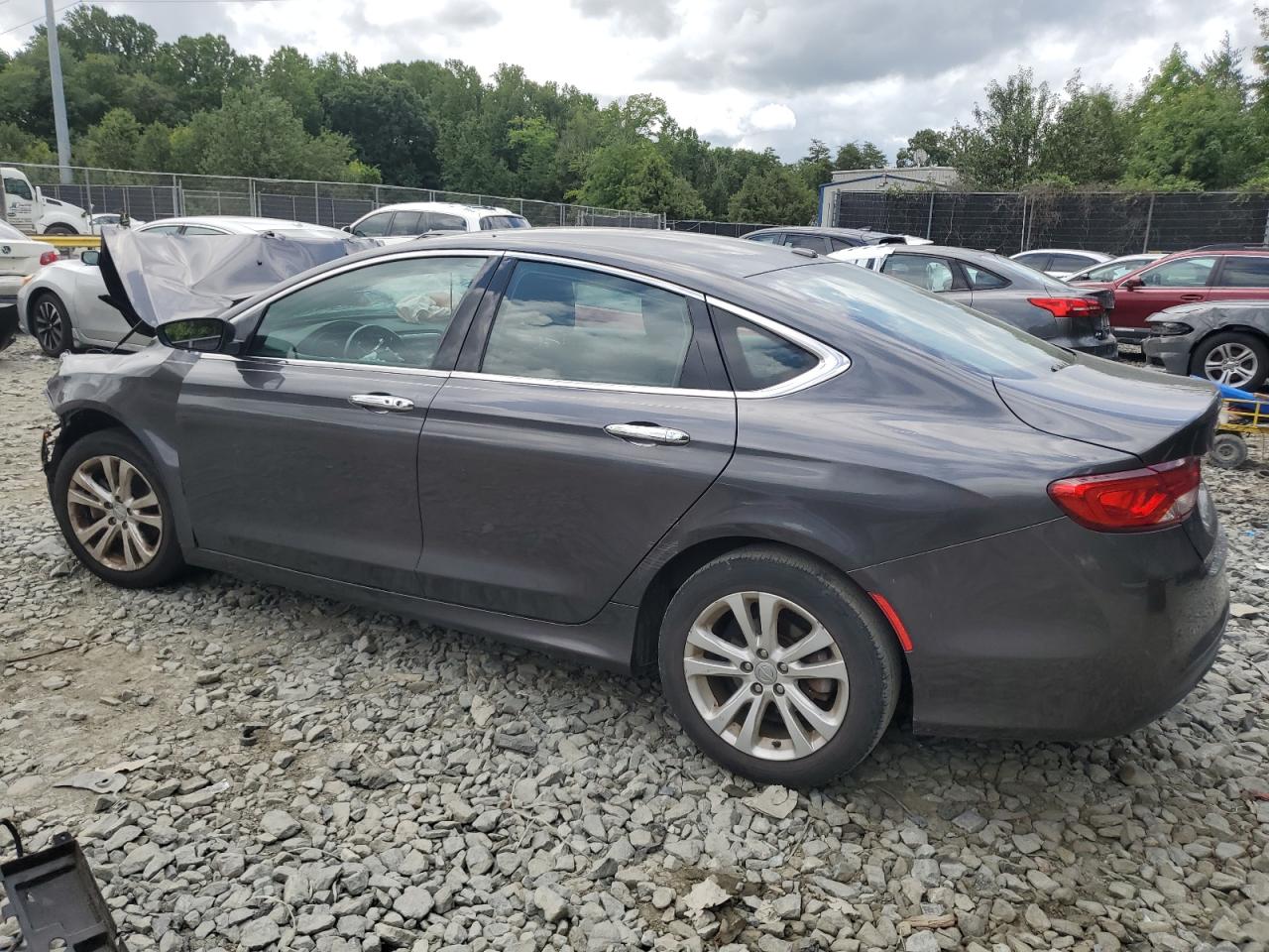 2015 Chrysler 200 VIN 1C3CCCAB8FN680848 Copart auction photo, front end damage thumbnail 2
