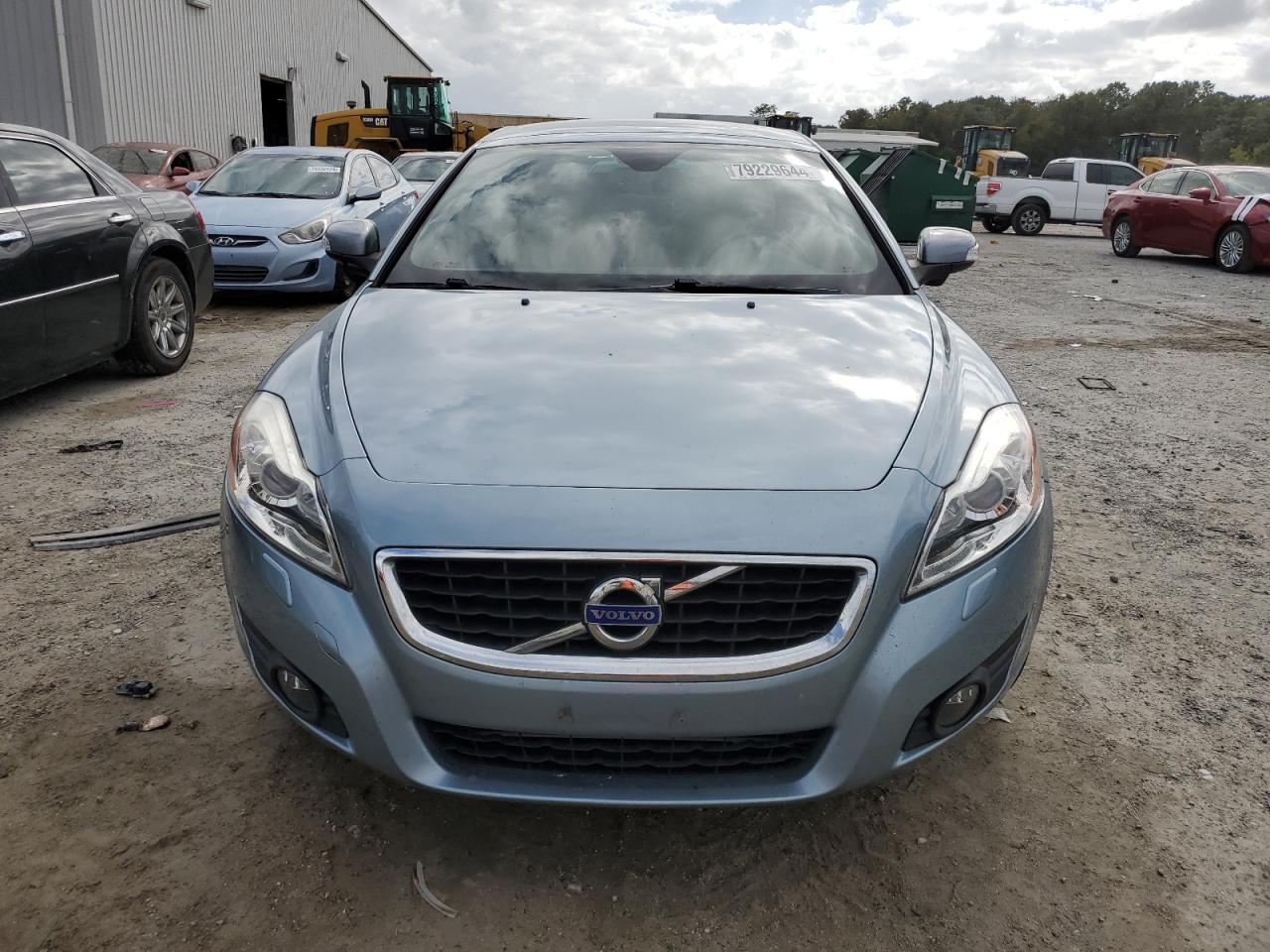 2012 Volvo C70 VIN YV1672MCXCJ130866 Copart auction photo, side damage thumbnail 5