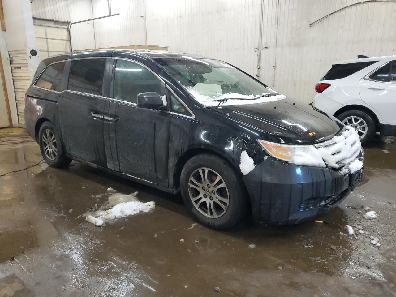 2012 Honda Odyssey VIN 5FNRL5H67CB084280 Copart auction photo, front end damage thumbnail 4