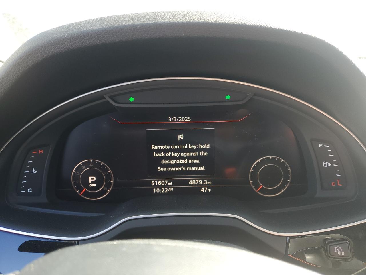 2018 Audi Q7 VIN WA1VAAF71JD039312 Copart auction photo, rear end / side damage thumbnail 9