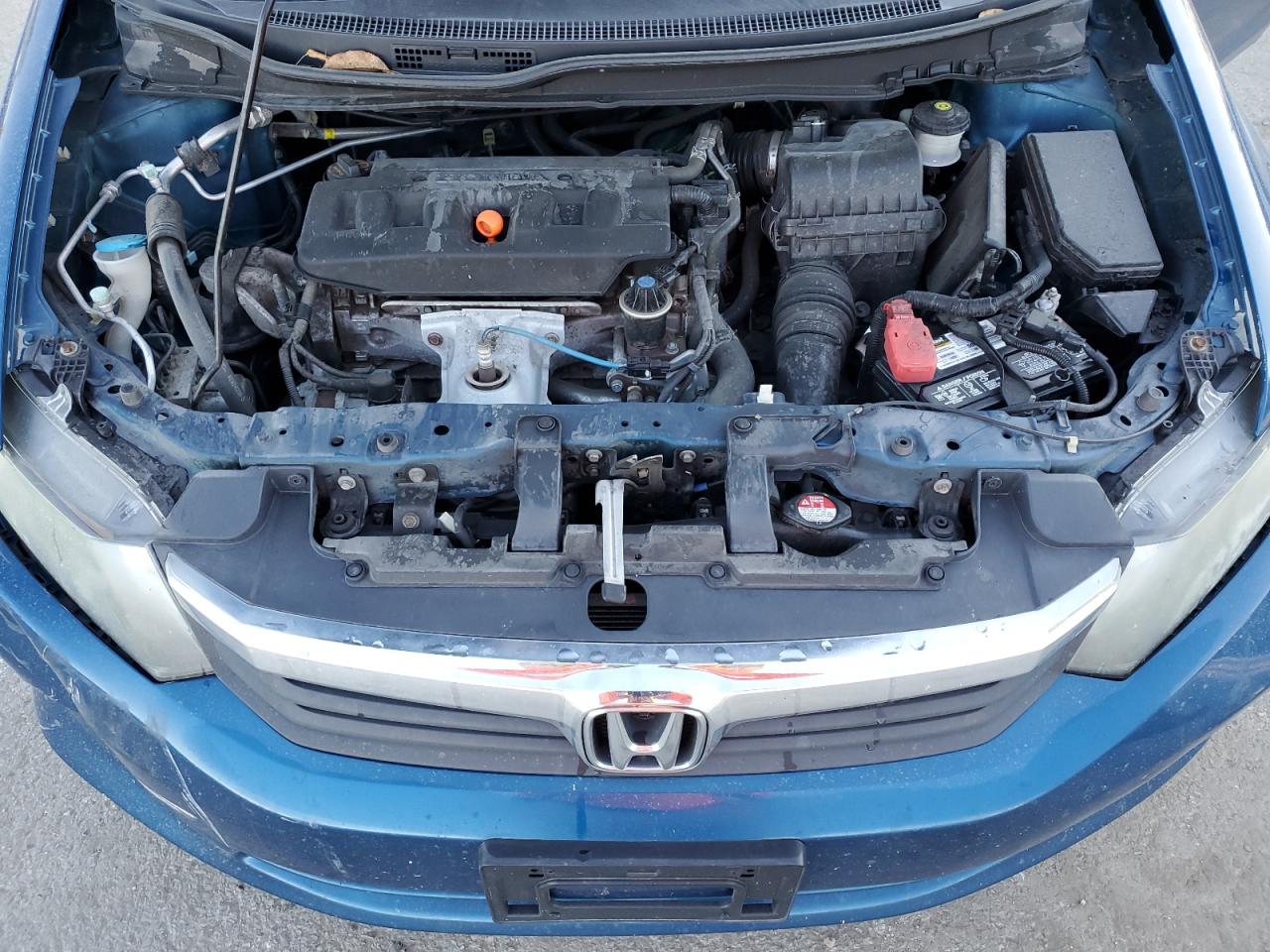 2012 Honda Civic VIN 19XFB2F55CE059804 Copart auction photo, front end damage thumbnail 11