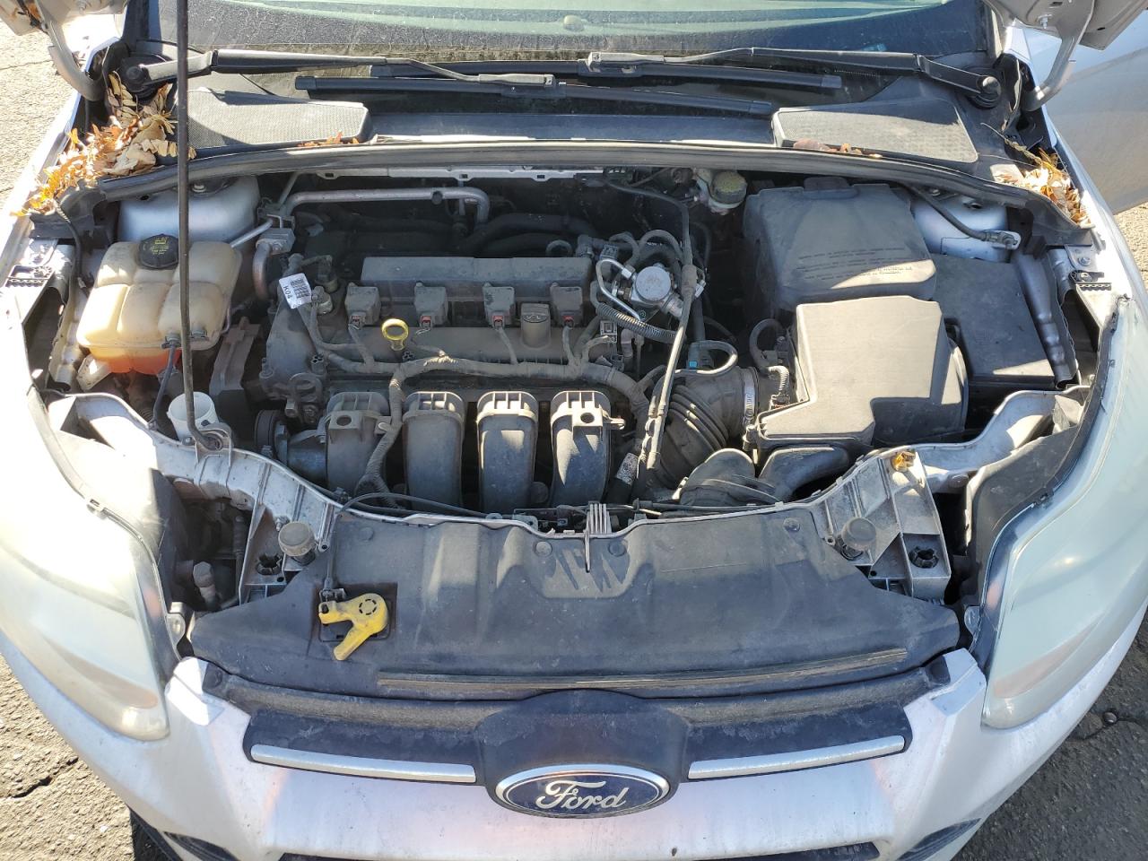 2014 Ford Focus VIN 1FADP3F25EL406729 Copart auction photo, side damage thumbnail 12