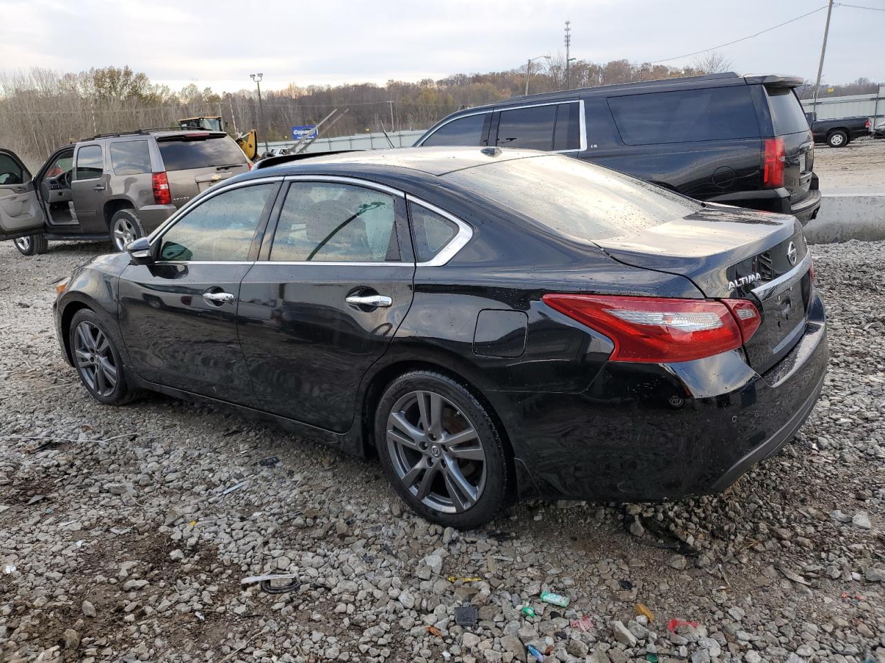 2018 Nissan Altima VIN 1N4BL3AP7JC219444 Copart auction photo, side / front end damage thumbnail 2