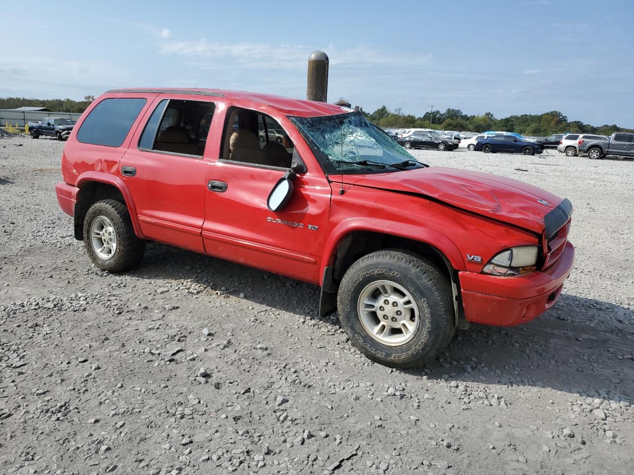 1998 Dodge Durango VIN 1B4HS28ZXWF160899 Copart auction photo, all over damage thumbnail 4