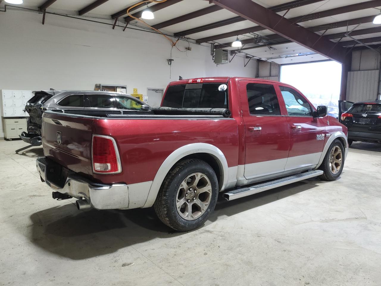 2013 RAM 1500 VIN 1C6RR7NT8DS627751 Copart auction photo, rear end / minor dent/scratches damage thumbnail 3