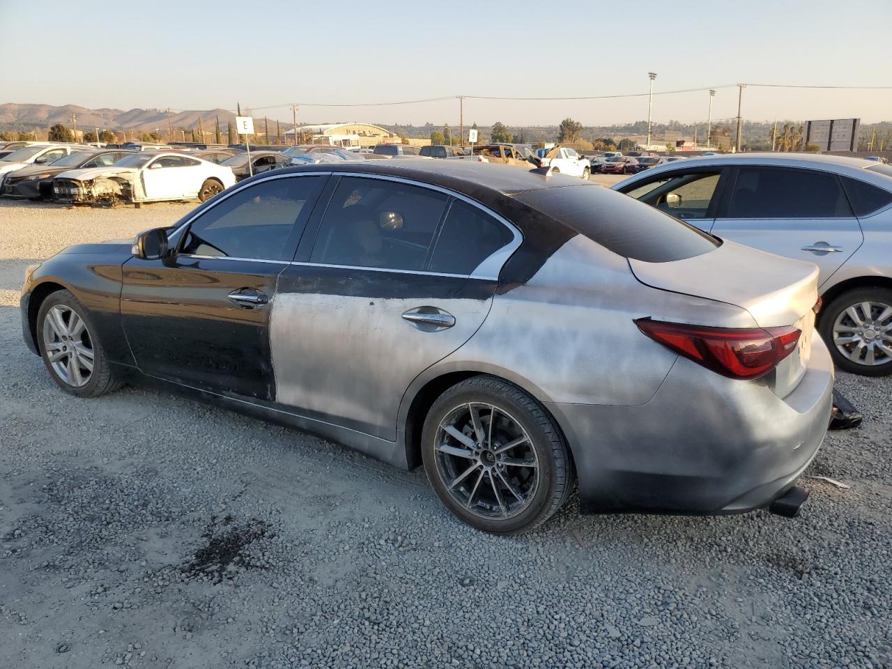 2020 Infiniti Q50 VIN JN1EV7AP9LM203450 Copart auction photo, minor dent/scratches damage thumbnail 2