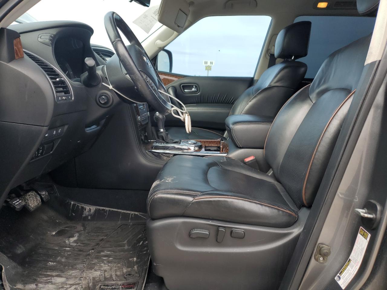 2018 Nissan Armada VIN JN8AY2NF4J9333437 Copart auction photo, rear end damage thumbnail 7