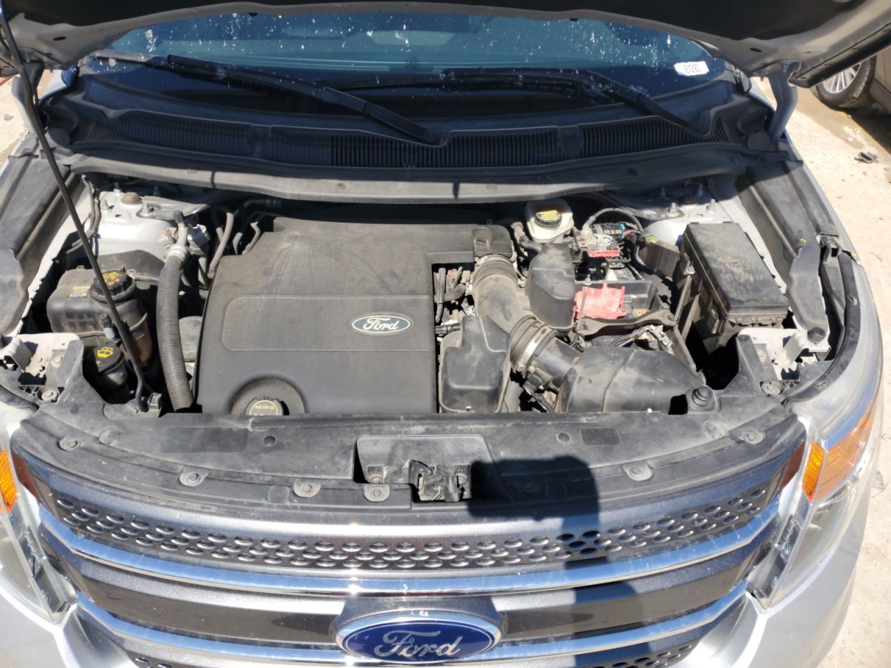 2015 Ford Explorer VIN 1FM5K7F85FGB81761 Copart auction photo, side / front end damage thumbnail 12