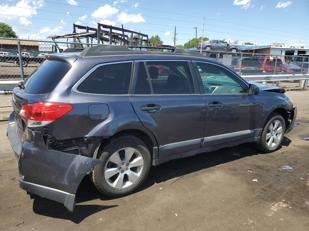 2010 Subaru Outback VIN 4S4BRBKC5A3377842 Copart auction photo, front end / hail damage thumbnail 3