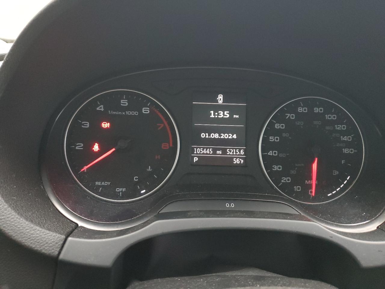 2016 Audi A3 VIN WAUA7GFF7G1054594 Copart auction photo, side / minor dent/scratches damage thumbnail 9