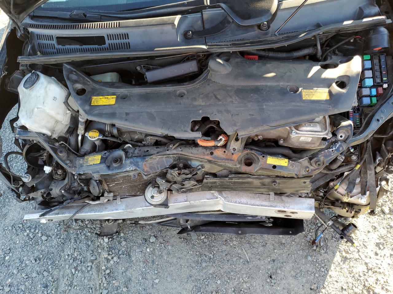 2006 Toyota Prius VIN JTDKB20U867509416 Copart auction photo, front end / side damage thumbnail 11