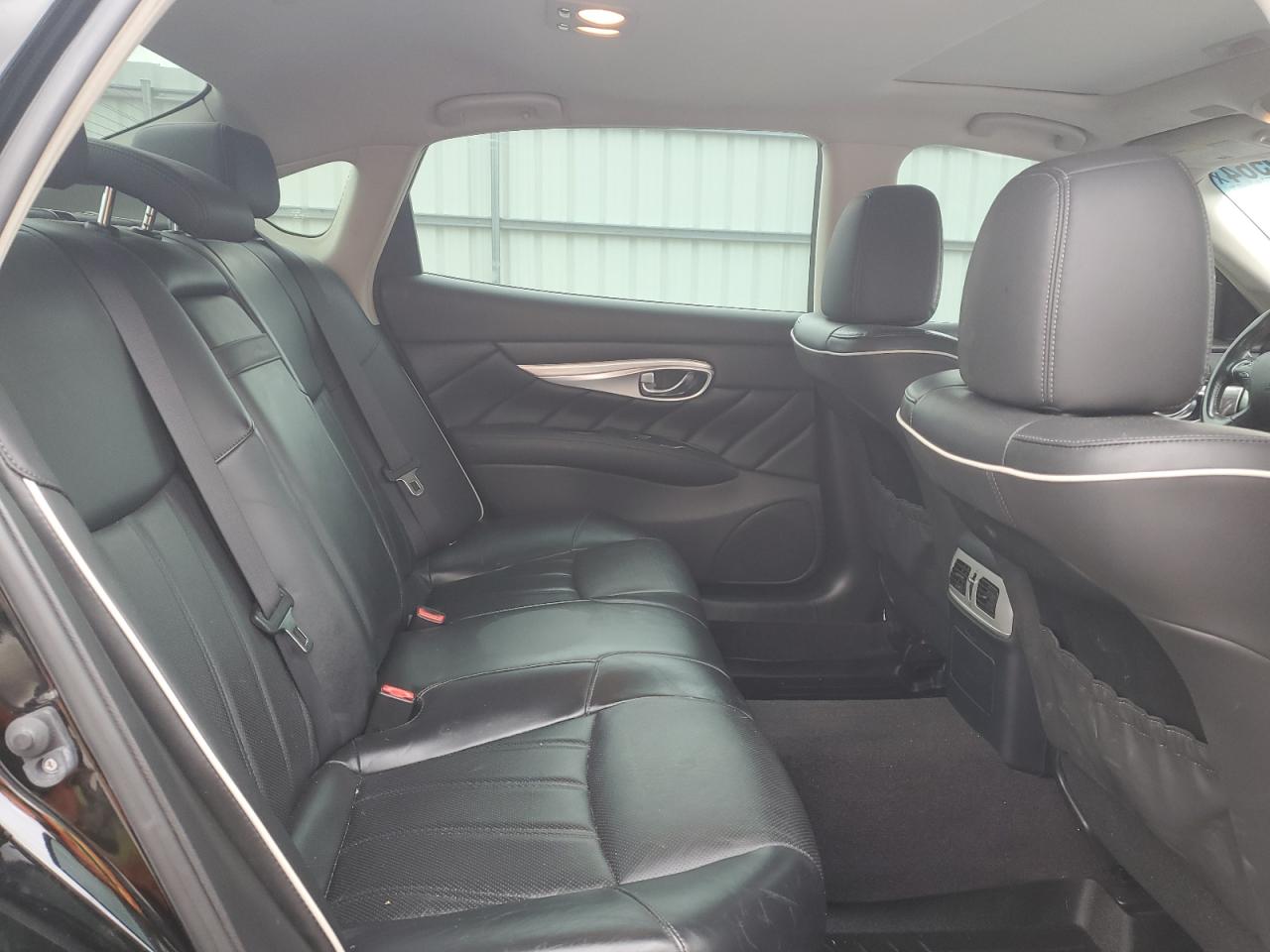 2018 Infiniti Q70 VIN JN1BY1PP0JM330583 Copart auction photo, front end / rear end damage thumbnail 10