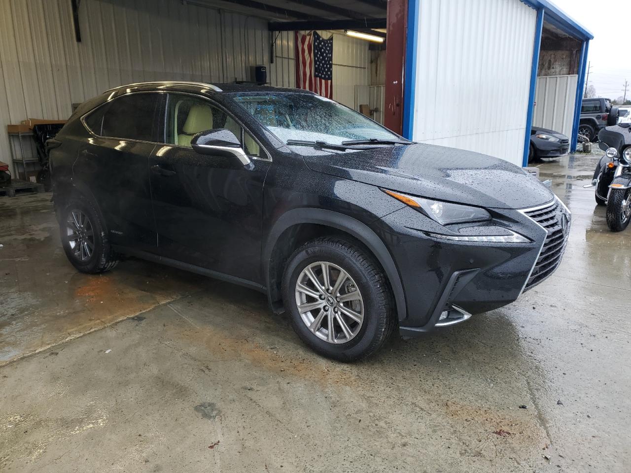 2020 Lexus NX VIN JTJDJRDZ9L2140906 Copart auction photo, rear end / side damage thumbnail 4
