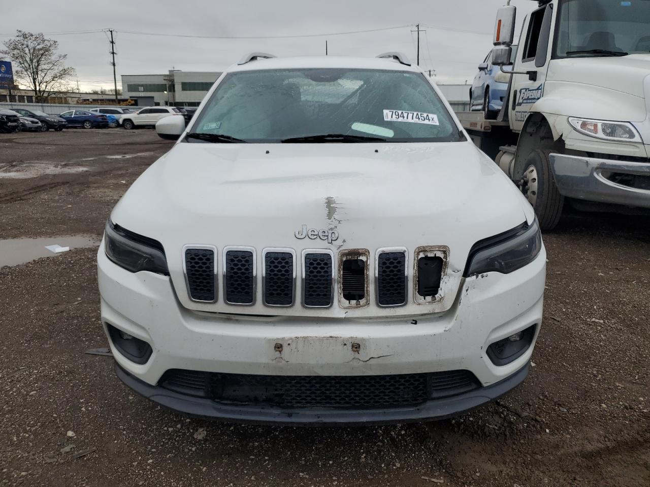 2019 Jeep Grand Cherokee VIN 1C4PJLLB4KD202622 Copart auction photo, rear end / all over damage thumbnail 5