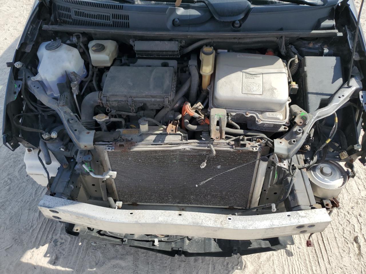 2008 Toyota Prius VIN JTDKB20U883426966 Copart auction photo, front end damage thumbnail 12