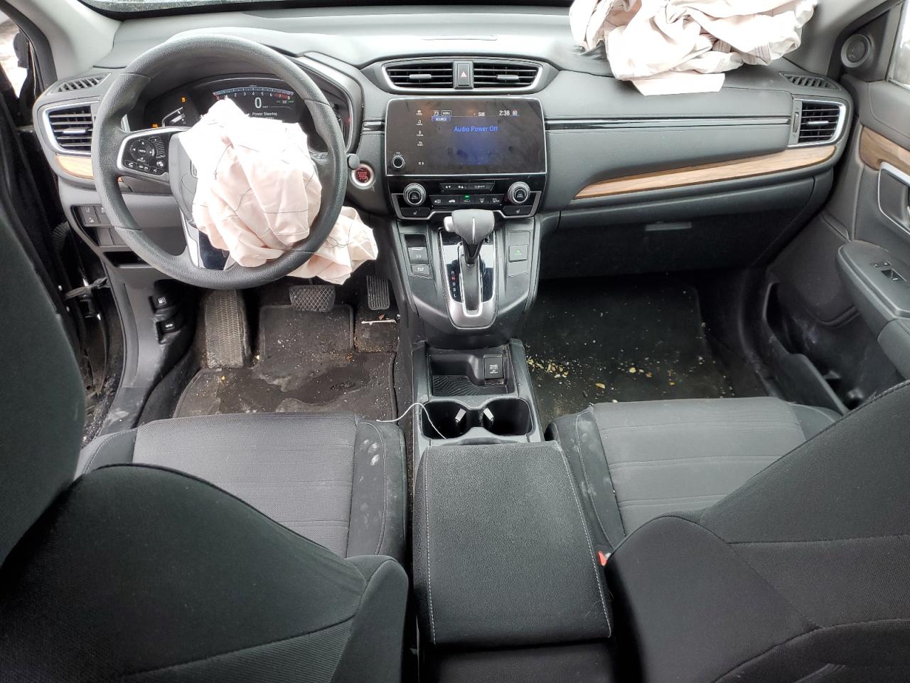 2017 Honda CR-V VIN 2HKRW2H55HH615496 Copart auction photo, front end damage thumbnail 8