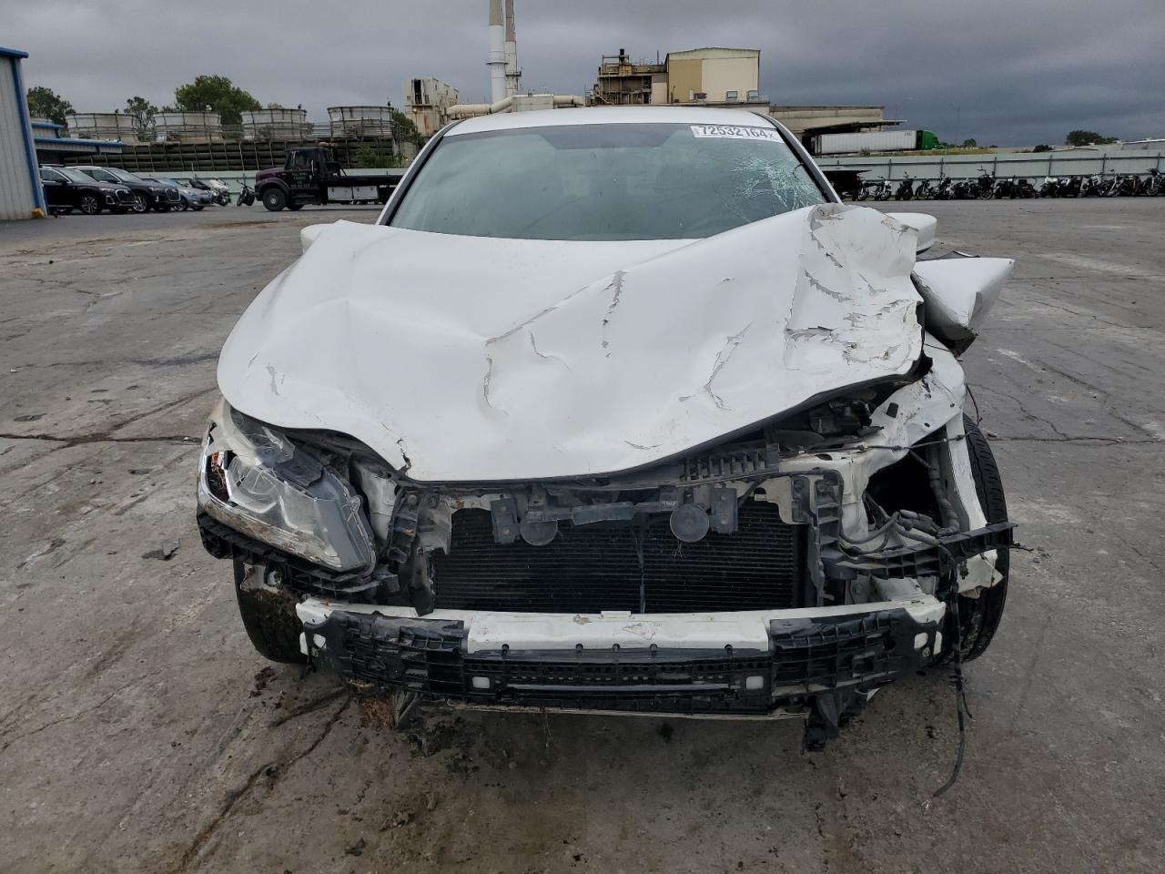 2017 Honda Accord VIN 1HGCR2F38HA238606 Copart auction photo, front end damage thumbnail 5