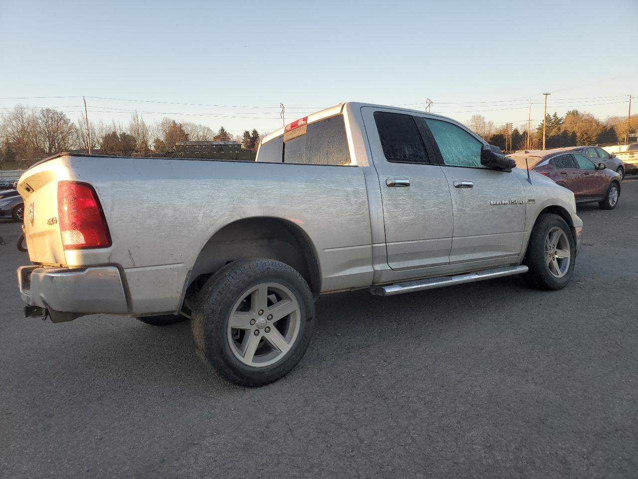 2012 Dodge RAM VIN 1C6RD7GT5CS123829 Copart auction photo, front end / undercarriage damage thumbnail 3