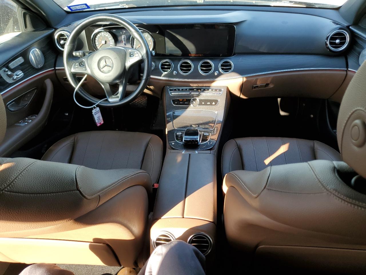 2017 Mercedes-Benz E-klasse VIN WDDZF4JB5HA056878 Copart auction photo, front end damage thumbnail 8