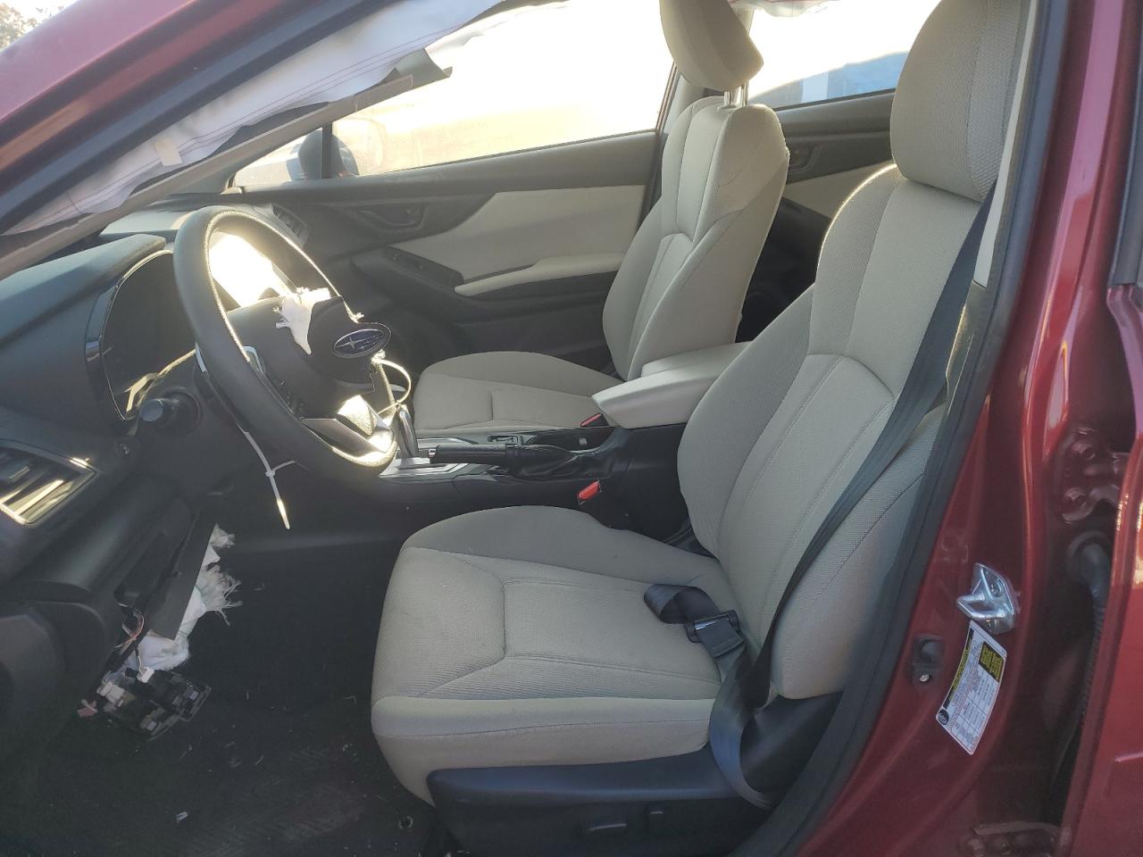 2022 Subaru Impreza VIN 4S3GKAD60N3604098 Copart auction photo, front end / minor dent/scratches damage thumbnail 7