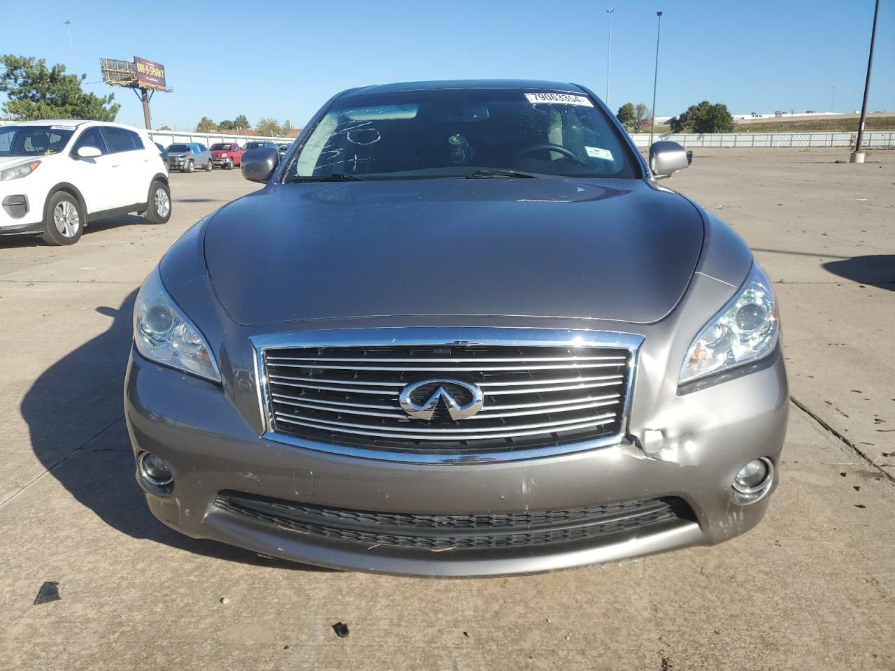 2012 Infiniti M VIN JN1BY1AP5CM330042 Copart auction photo, side / minor dent/scratches damage thumbnail 5