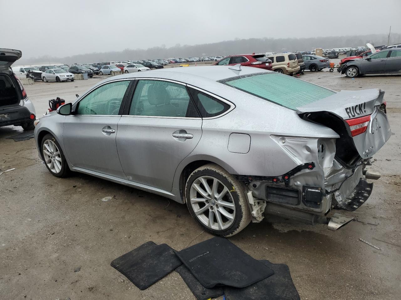 2015 Toyota Avalon VIN 4T1BK1EB0FU181861 Copart auction photo, rear end damage thumbnail 2