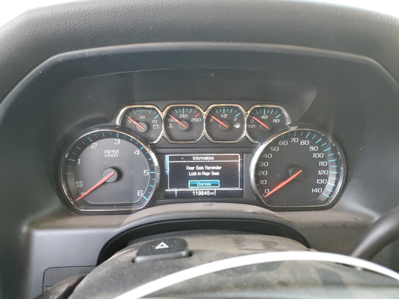 2018 Chevrolet Silverado VIN 3GCUCRER4JG233901 Copart auction photo, all over damage thumbnail 9