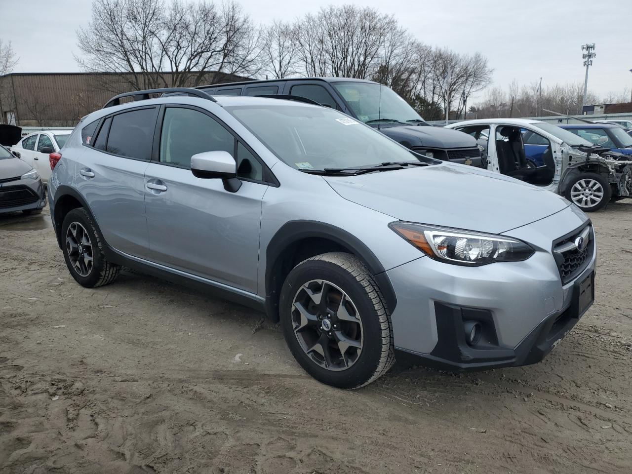 2018 Subaru XV VIN JF2GTABCXJH327464 Copart auction photo, front end damage thumbnail 4