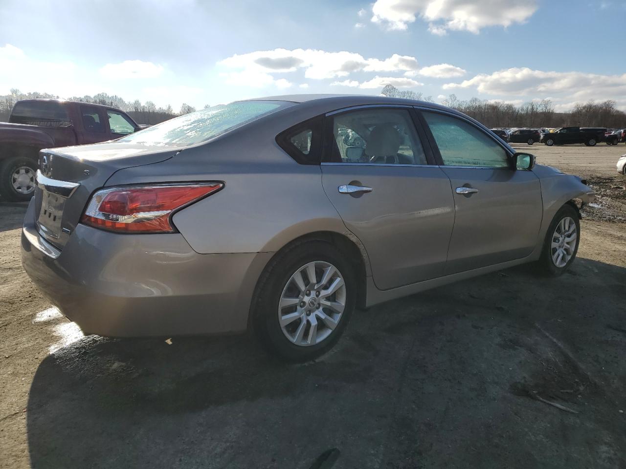 2014 Nissan Altima VIN 1N4AL3AP9EN221525 Copart auction photo, front end damage thumbnail 3