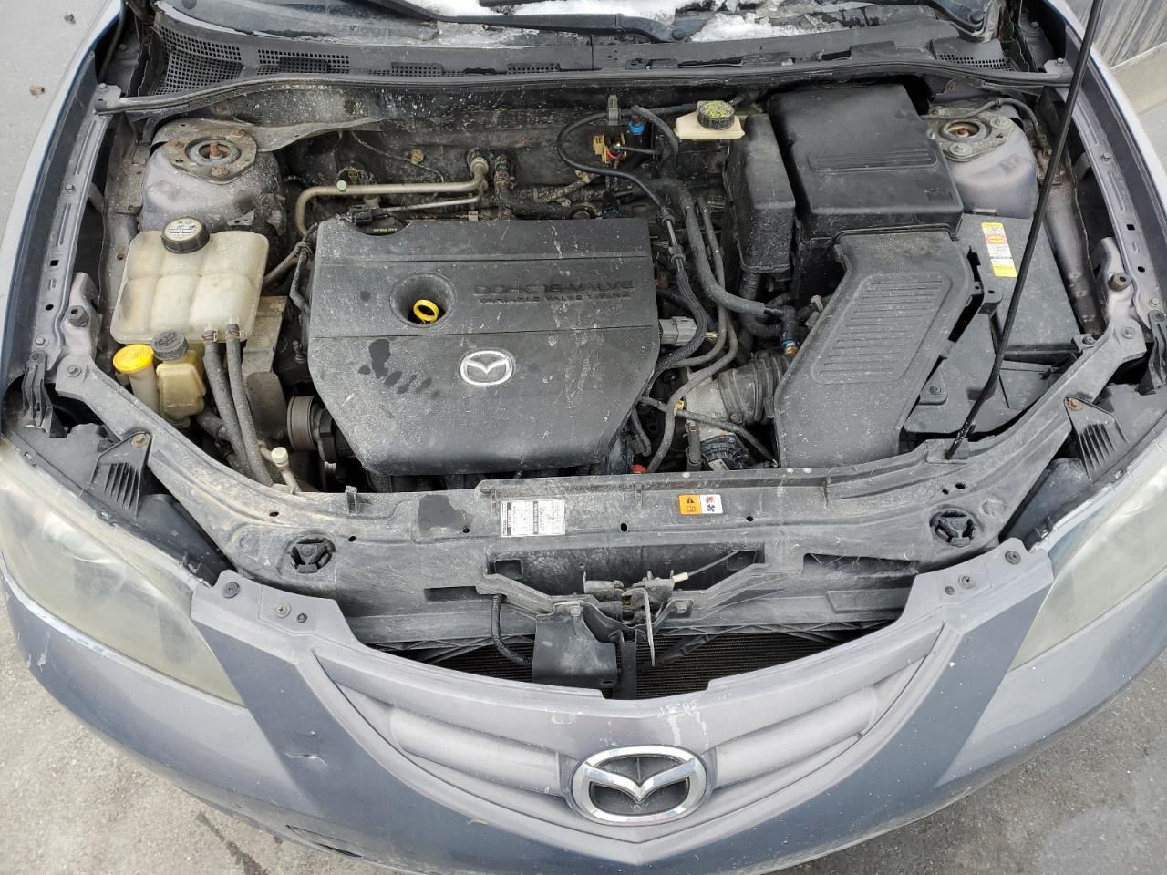 2007 Mazda 3 VIN JM1BK123371622936 Copart auction photo, rear end damage thumbnail 12