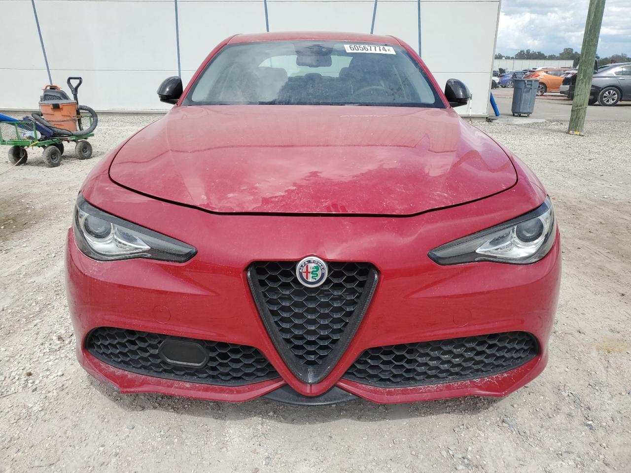2017 Alfa Romeo Giulia VIN ZARFAEBN8H7533610 Copart auction photo, water/flood damage thumbnail 5
