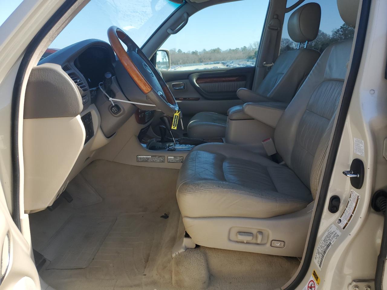 2004 Lexus LX VIN JTJHT00W743547721 Copart auction photo, front end damage thumbnail 7